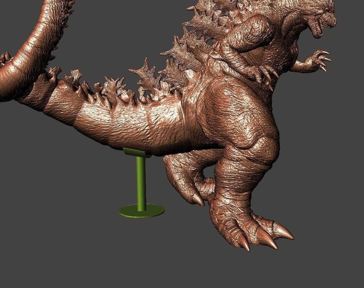 GODZILLA MINUS ONE - ULTRA DETAILED STL MESH for 3D printing 3D print model_18