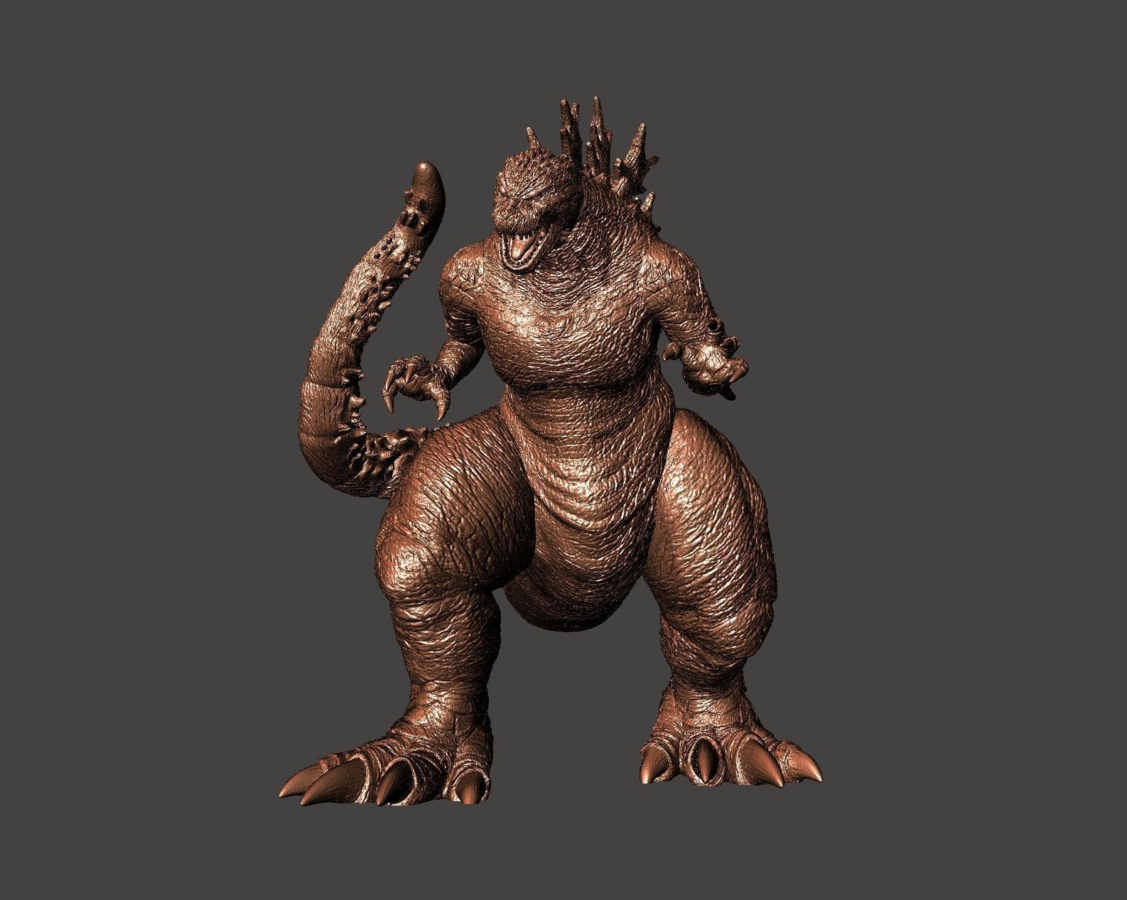 GODZILLA MINUS ONE - ULTRA DETAILED STL MESH for 3D printing 3D print model_29
