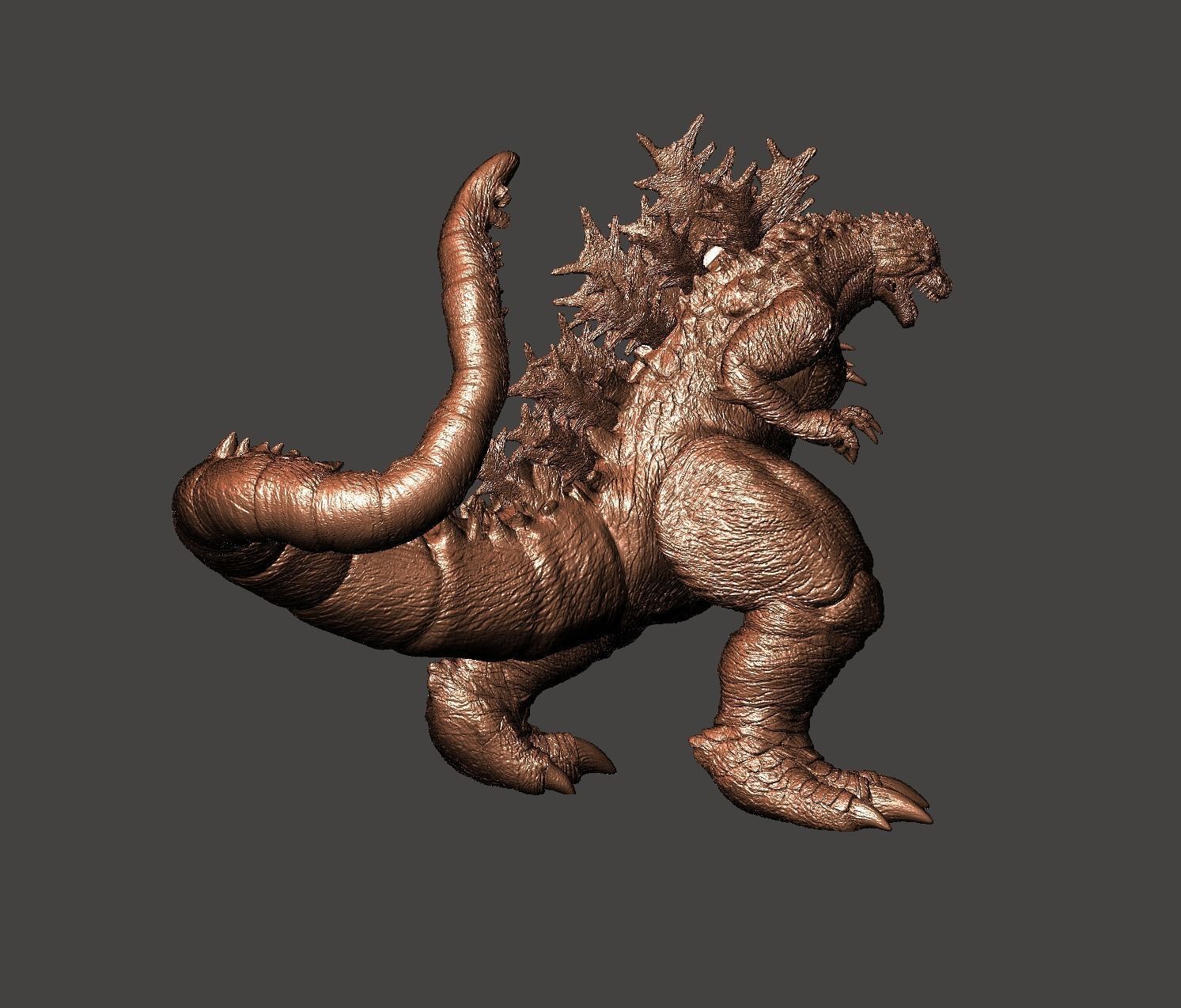 GODZILLA MINUS ONE - ULTRA DETAILED STL MESH for 3D printing 3D print model_4