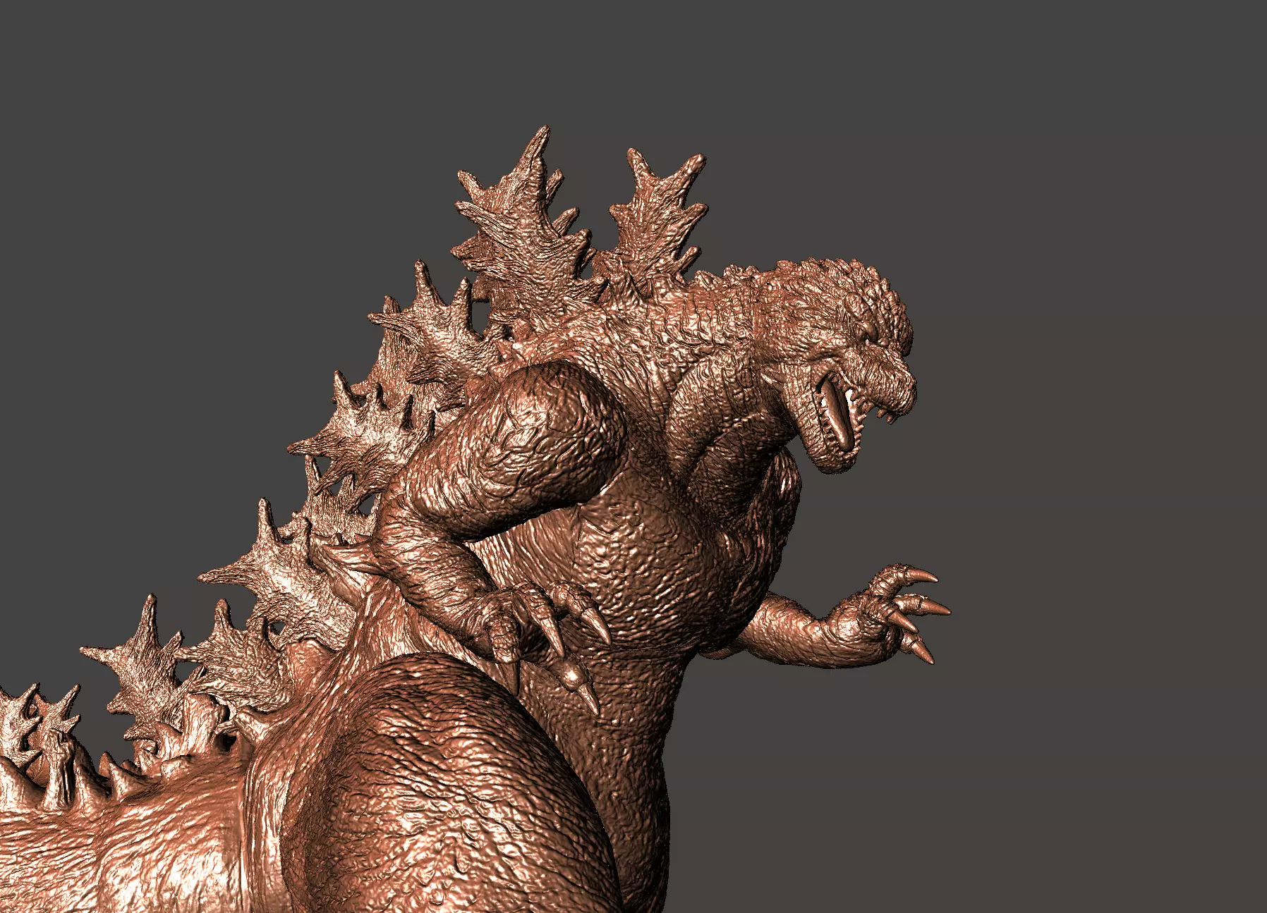 GODZILLA MINUS ONE - ULTRA DETAILED STL MESH for 3D printing 3D print model_0
