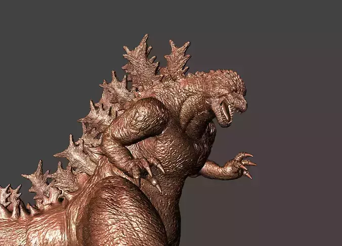 GODZILLA MINUS ONE - ULTRA DETAILED STL MESH for 3D printing 3D print model
