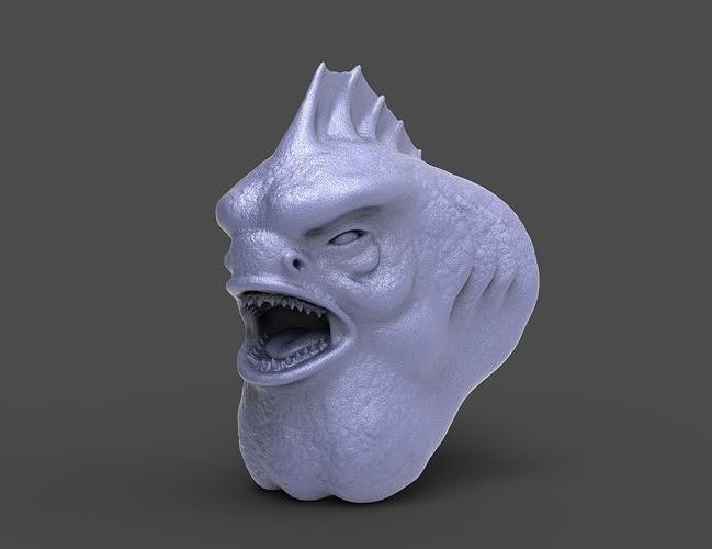HEAD-R3 high poly sculpt 3D model