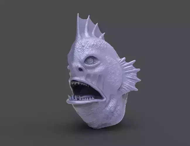 HEAD-R4 high poly sculpt 