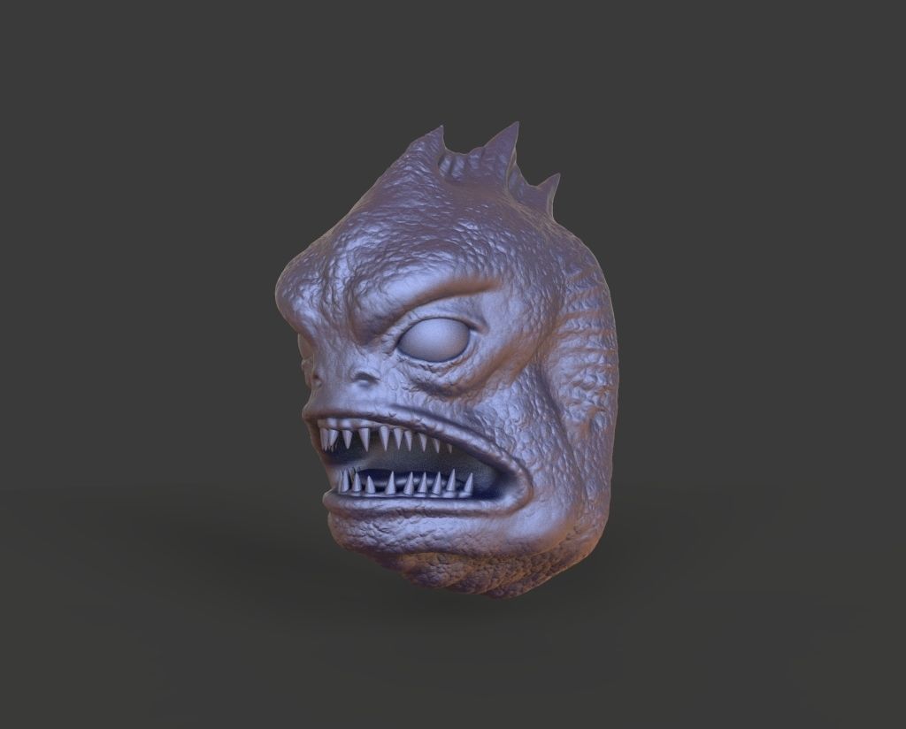 HEAD-R5 high poly sculpt  3D model_1