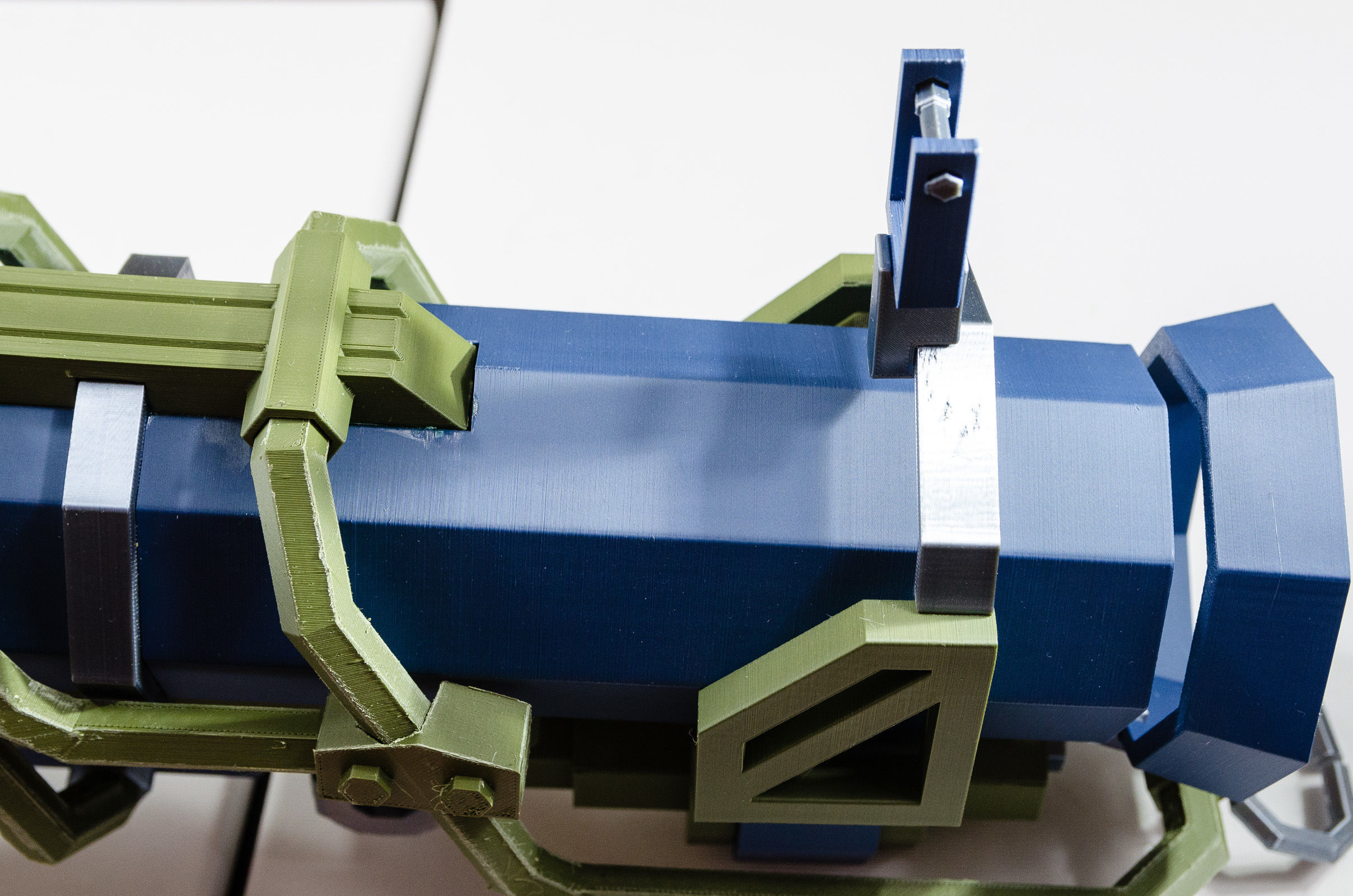 Deep Rock Galactic - Deepcore 40mm PGL - Lifesize Prop 3D print model_7