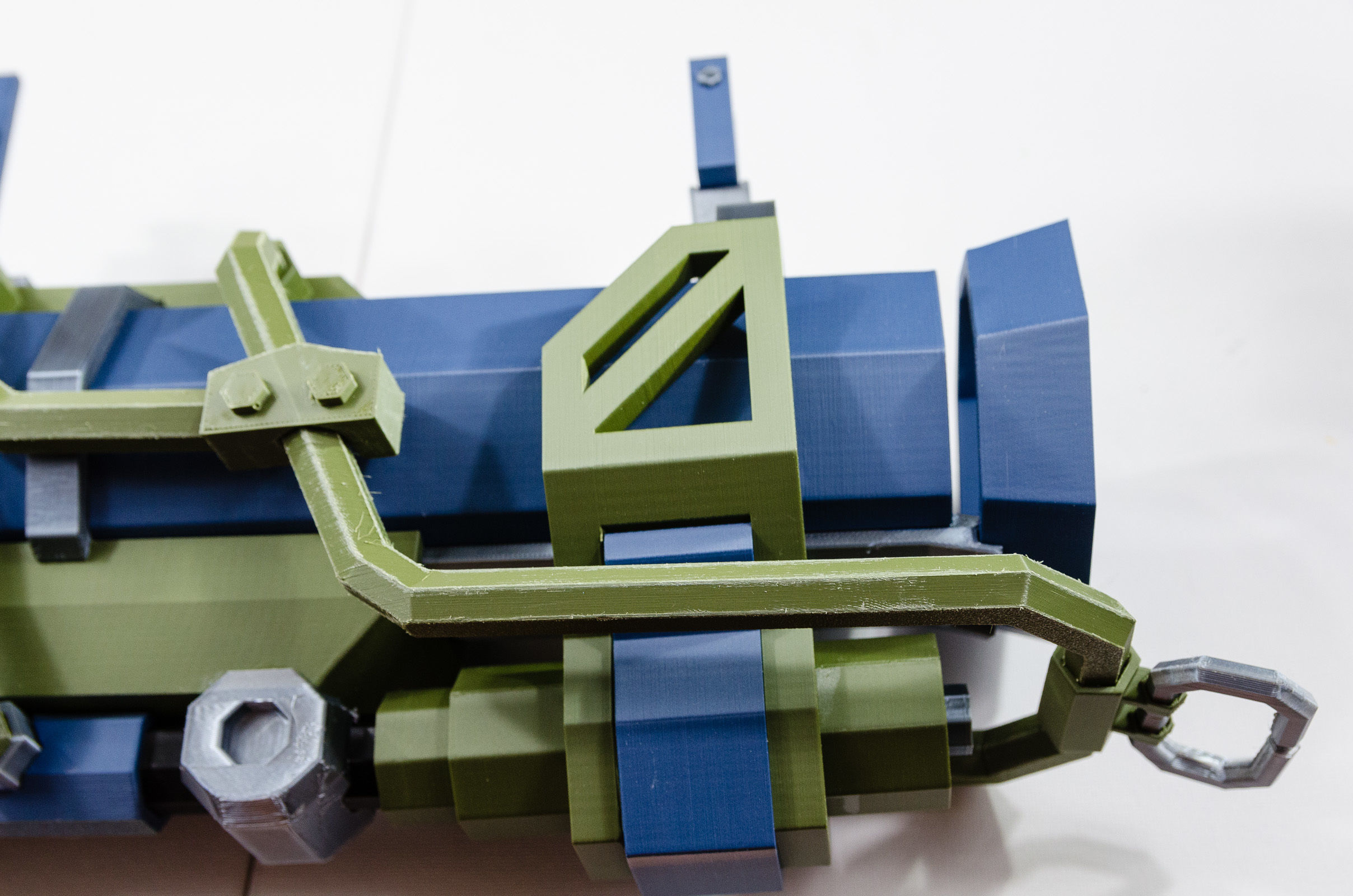 Deep Rock Galactic - Deepcore 40mm PGL - Lifesize Prop 3D print model_3