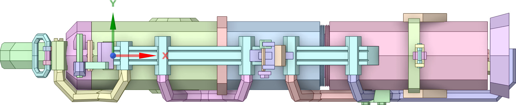 Deep Rock Galactic - Deepcore 40mm PGL - Lifesize Prop 3D print model_11