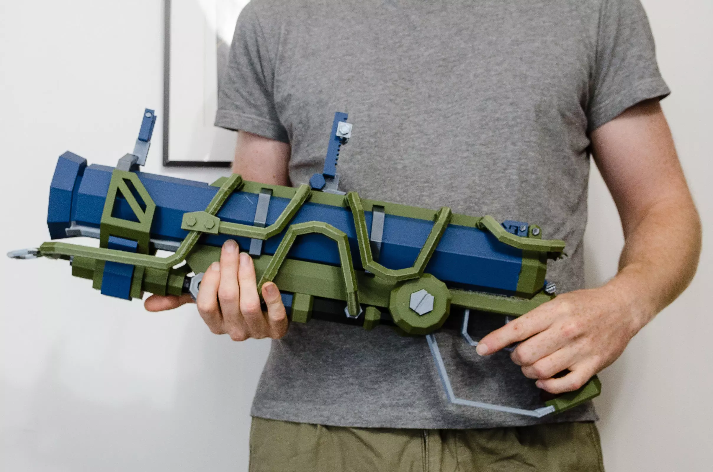 Deep Rock Galactic - Deepcore 40mm PGL - Lifesize Prop 3D print model_0