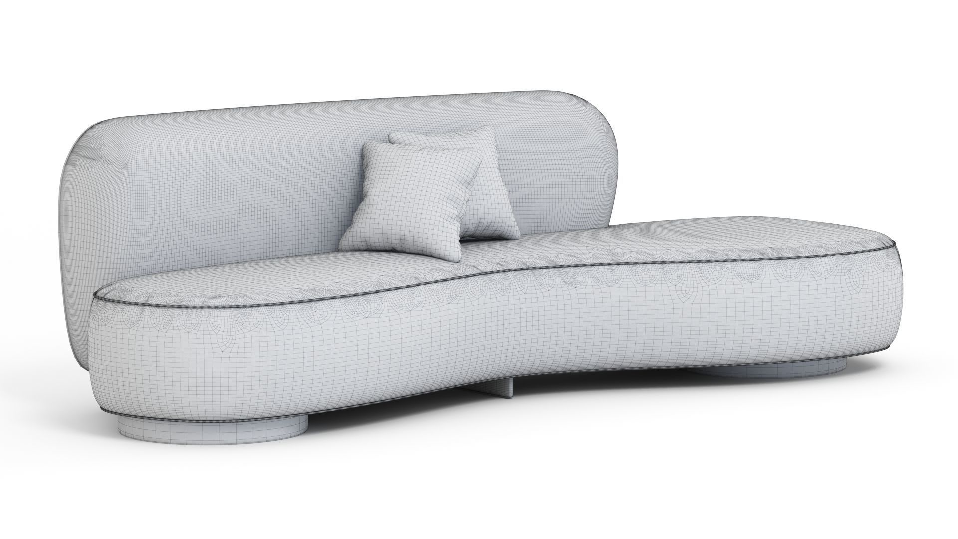 RICO SOFA Free 3D model_7