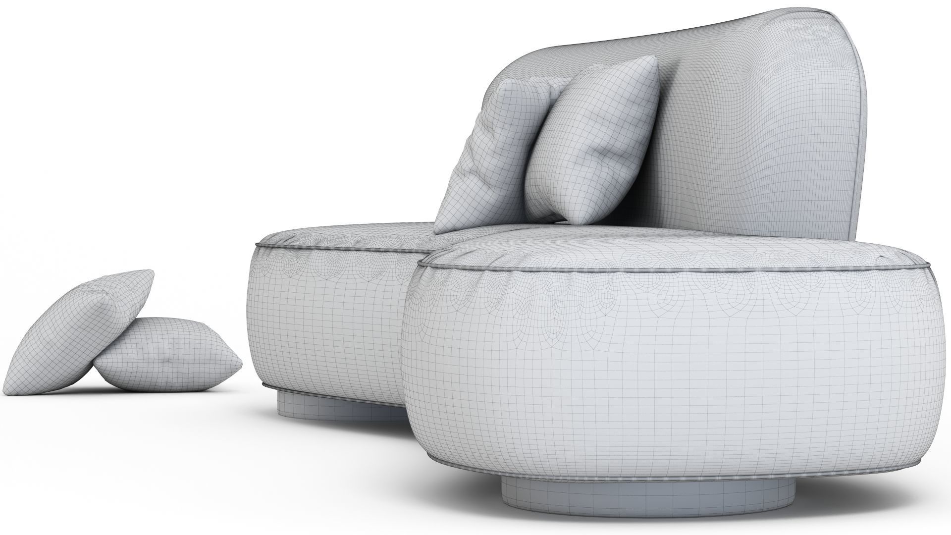 RICO SOFA Free 3D model_6