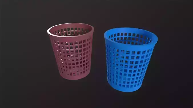 laundry Basket 3D Model