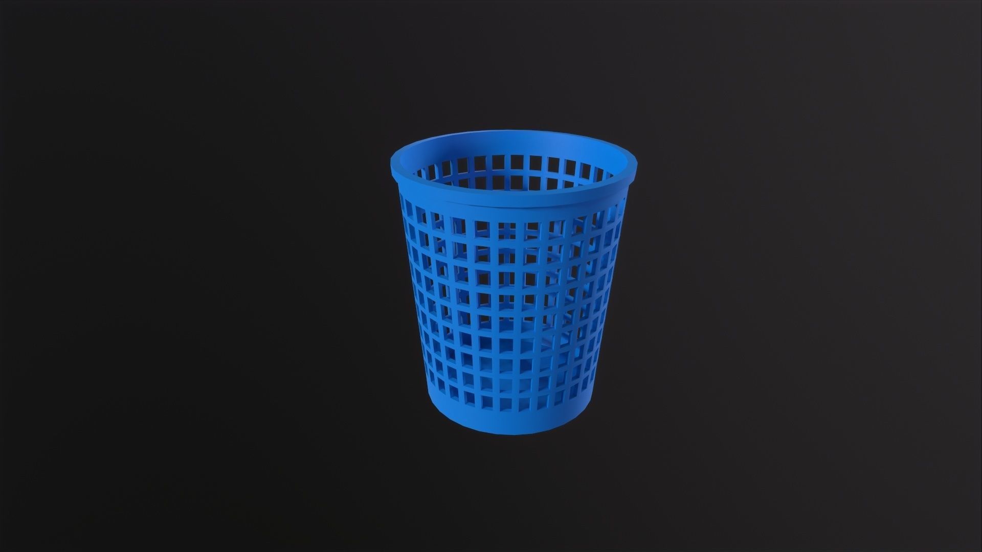 laundry Basket 3D Model Low-poly 3D model_5
