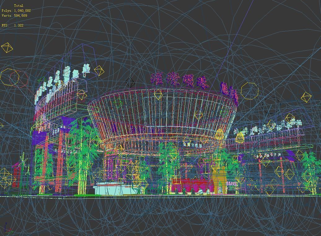 Exhibition - Area - 20X14-3DMAX2009-022 3D model_1