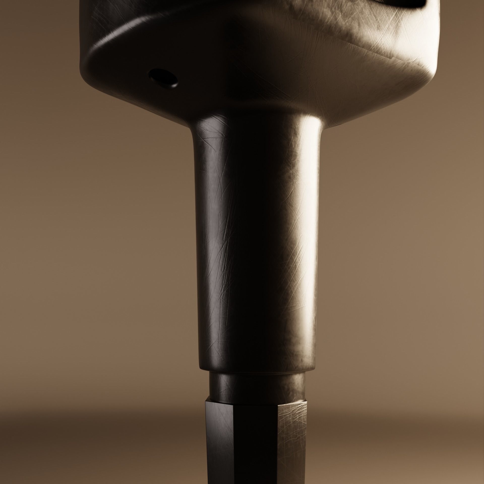 Desktop Microphone P2 3D model_3
