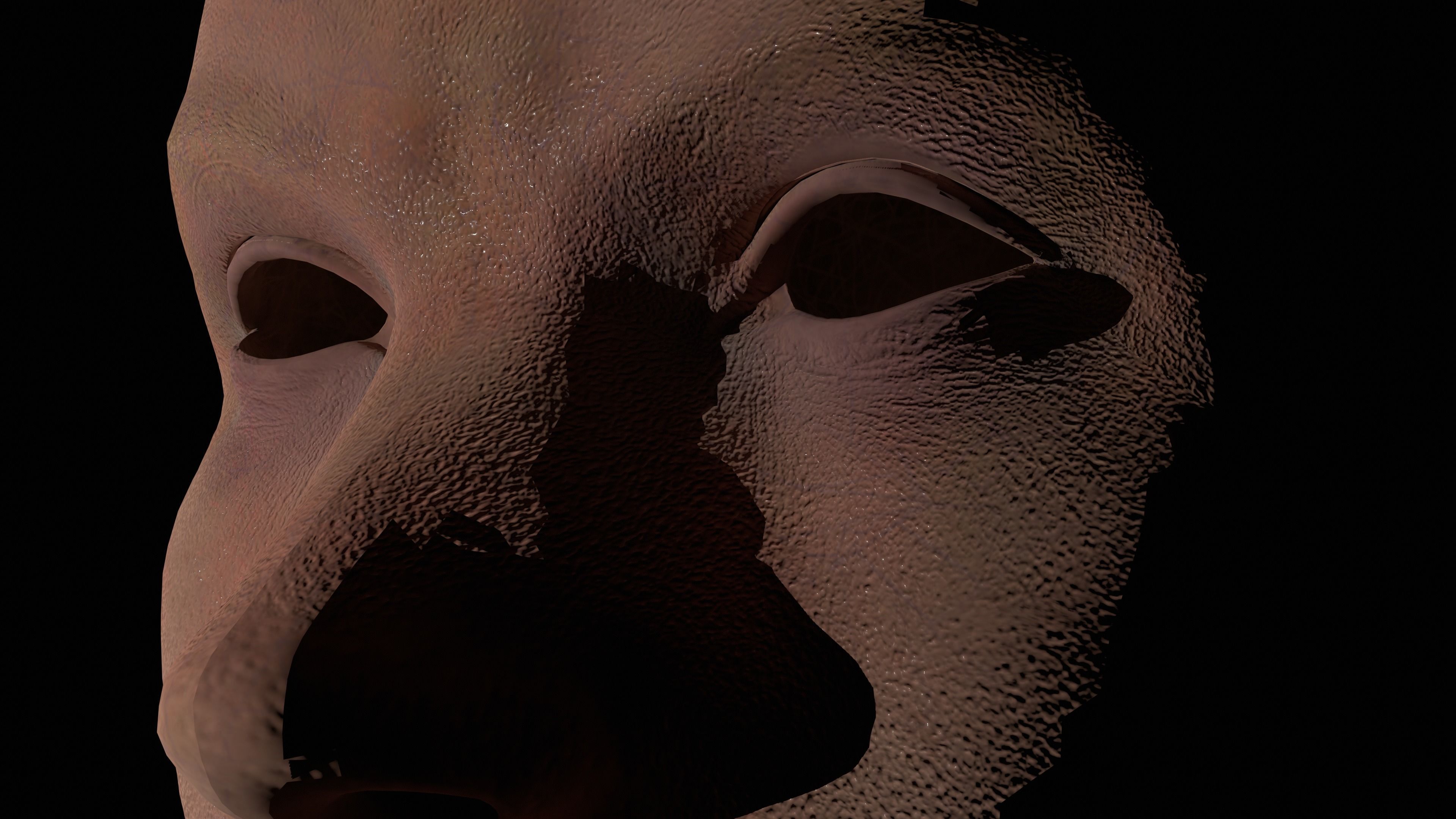 CILLIAN MURPHY HEAD Low-poly 3D model_14