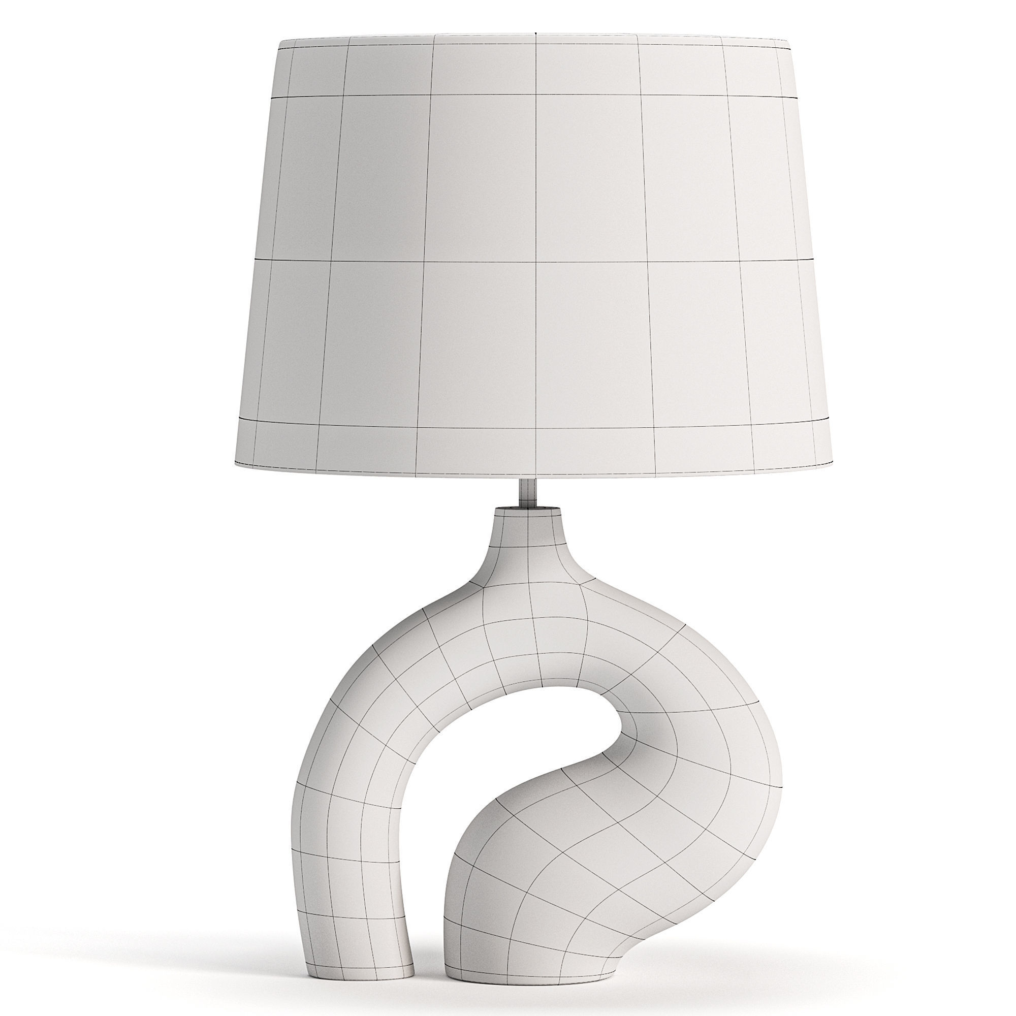 Aksina Table Lamp By Artipieces 3D model_2