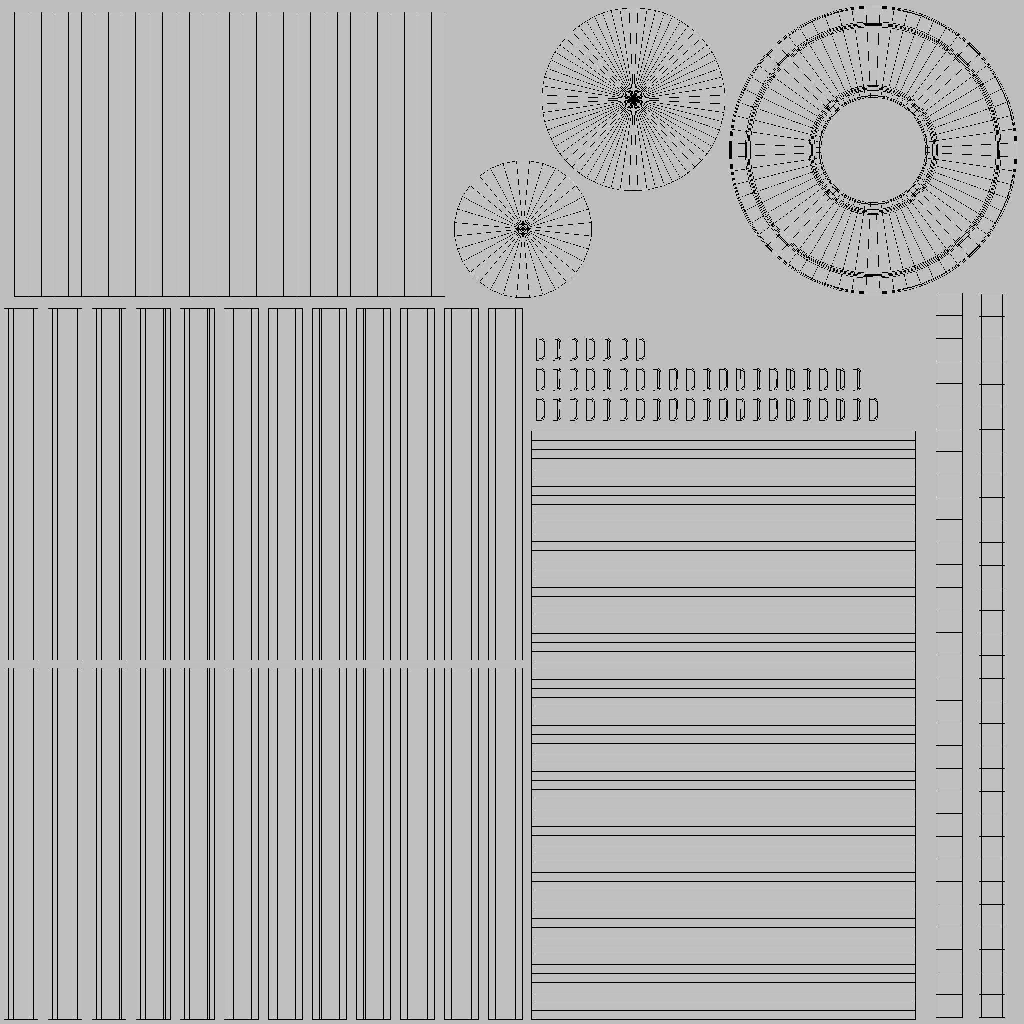 Street Trash Can 40 PBR Game Ready Low-poly 3D model_20