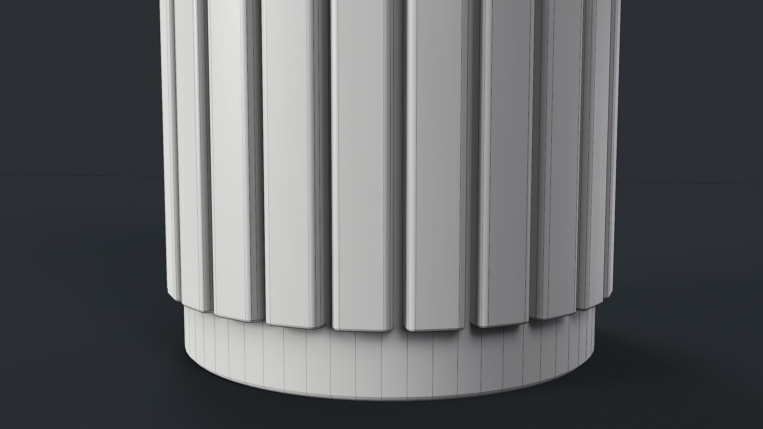 Street Trash Can 40 PBR Game Ready Low-poly 3D model_18