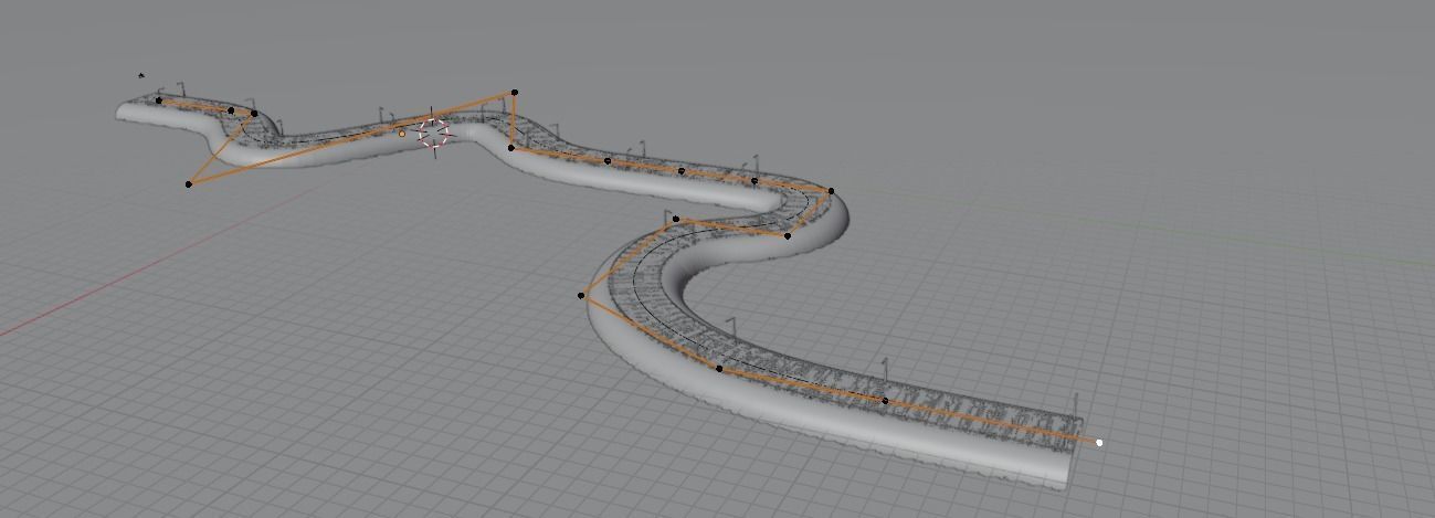 Procedural Road 3D model_6