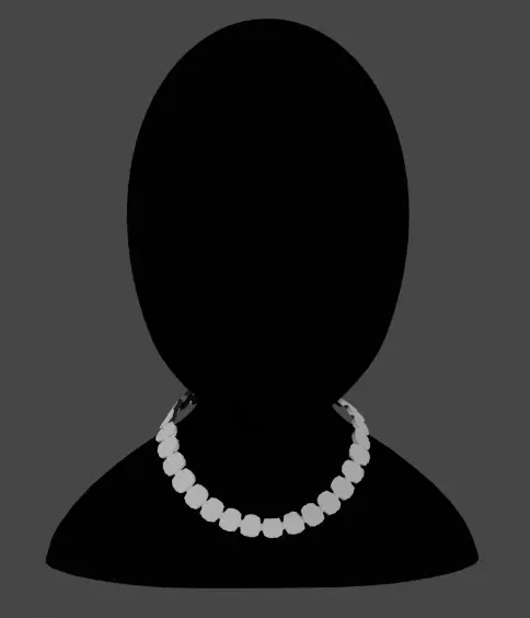 Elevate your Style to the Next Level cuban chain Low-poly 3D model_0