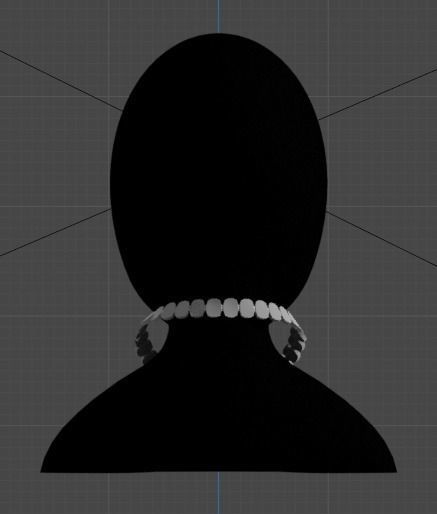 Elevate your Style to the Next Level cuban chain Low-poly 3D model_2