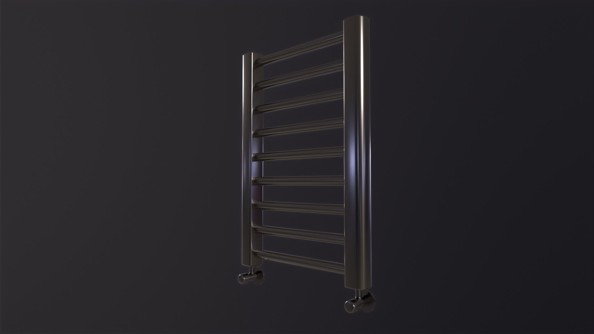 3D model Metal Bathroom Radiator 3D Model VR / AR / low-poly | CGTrader