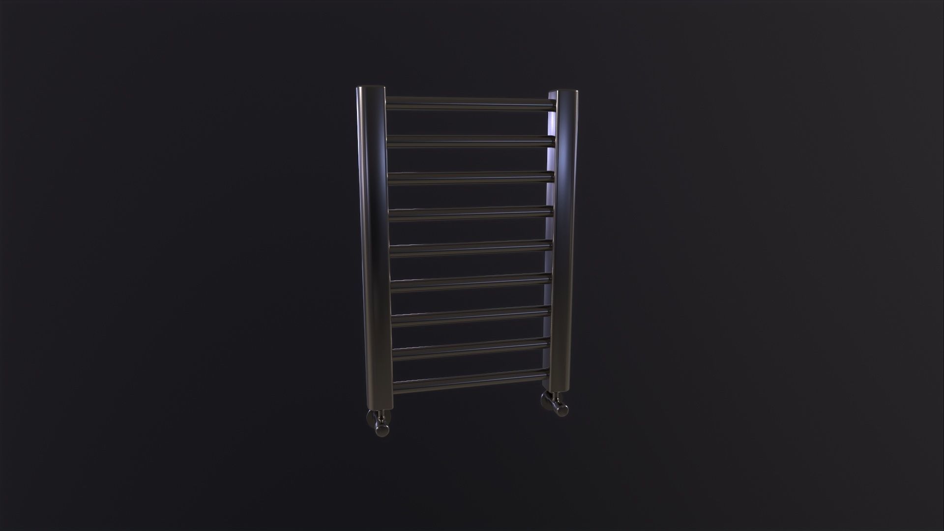 3D model Metal Bathroom Radiator 3D Model VR / AR / low-poly | CGTrader