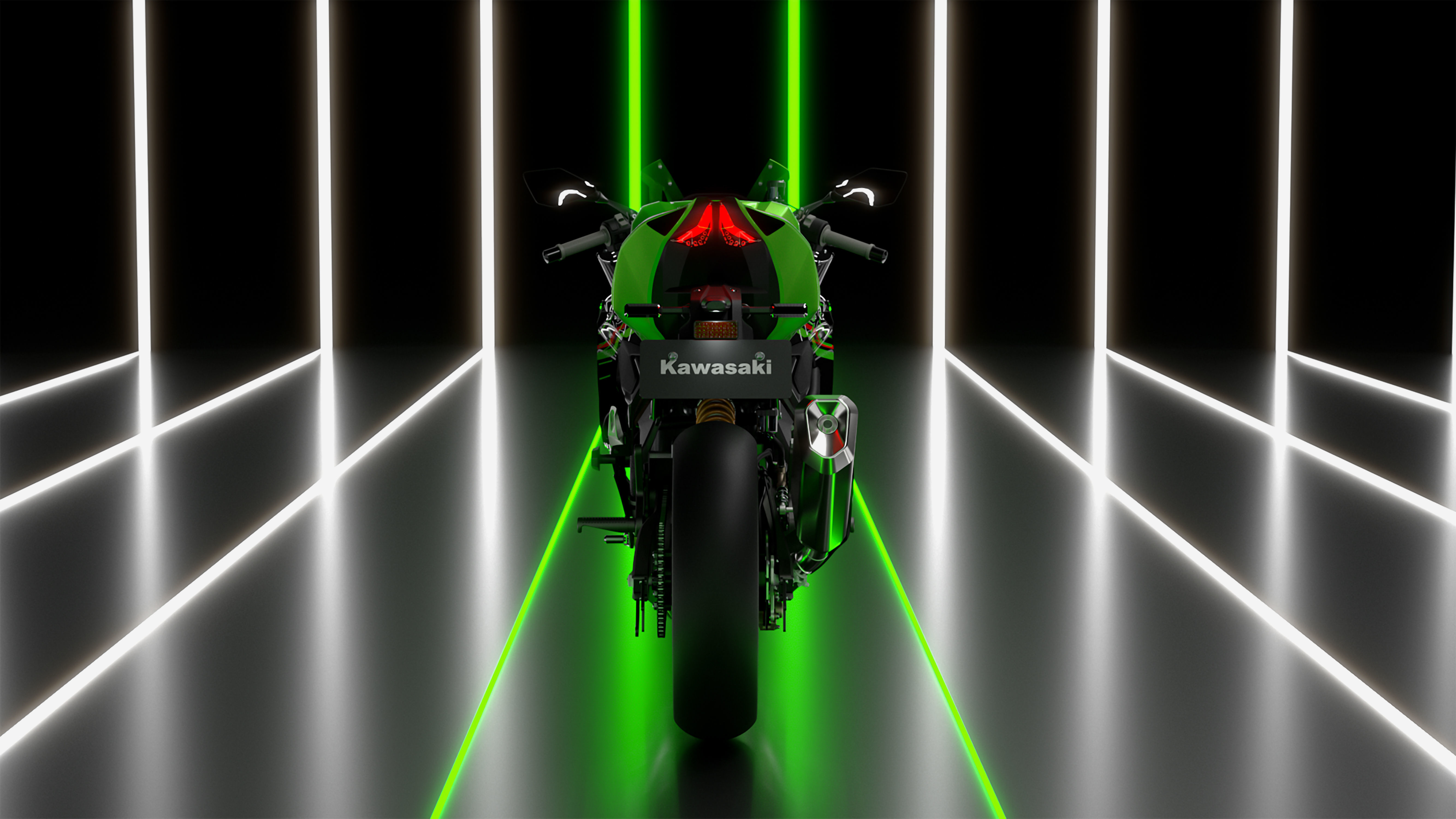 Kawasaki Ninja ZX 25 400 RR 3D model_4