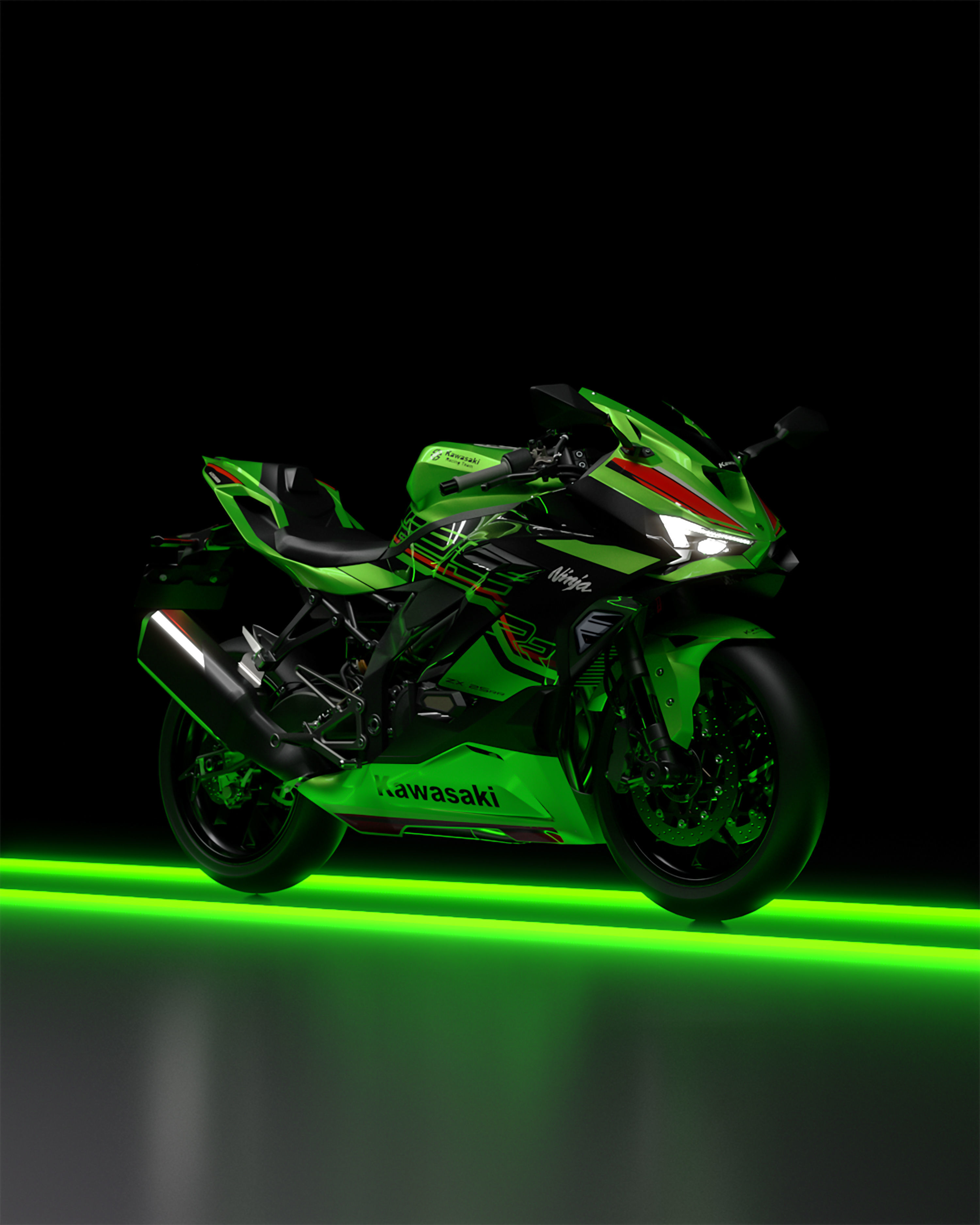 Kawasaki Ninja ZX 25 400 RR 3D model_14