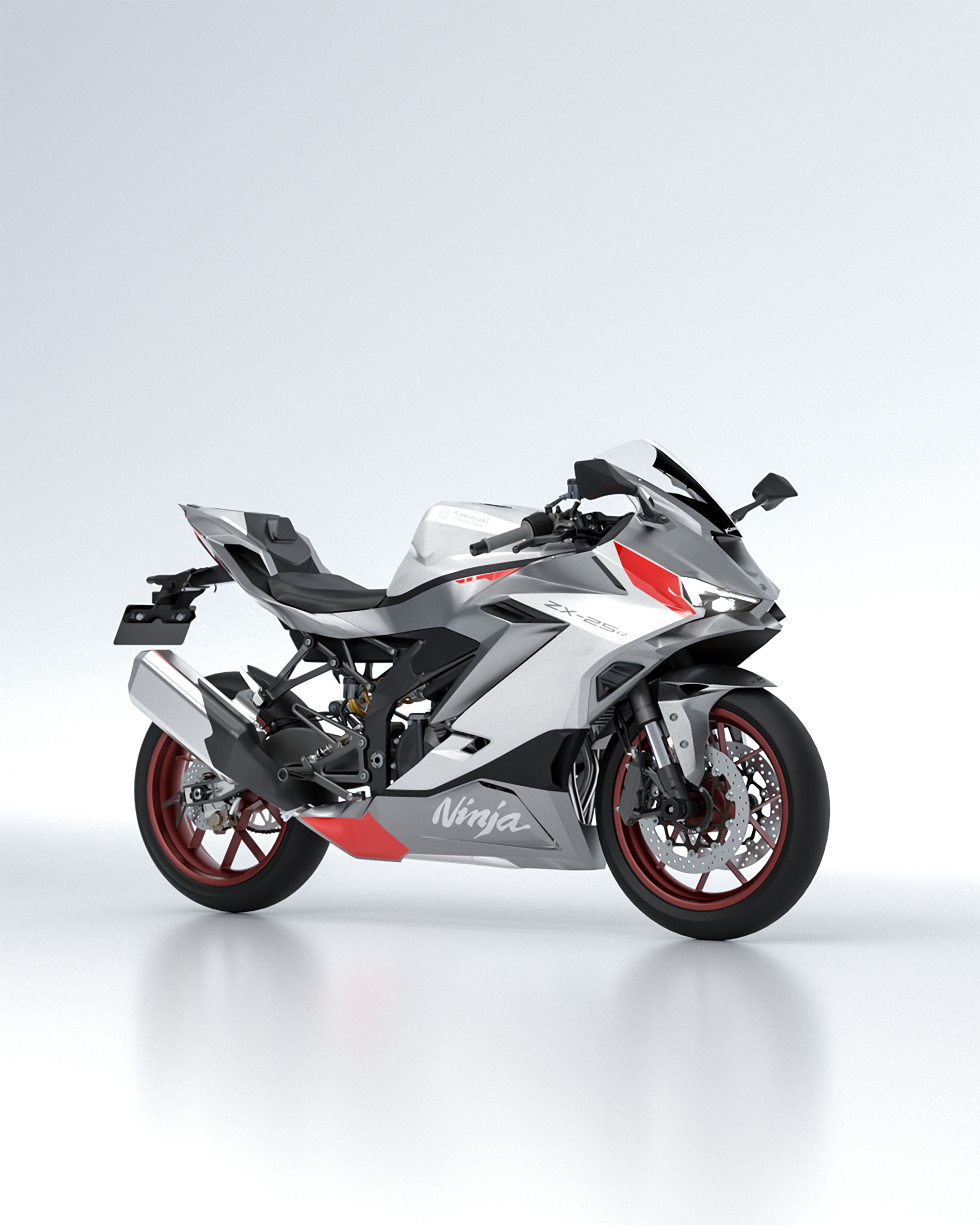 Kawasaki Ninja ZX 25 400 RR 3D model_19