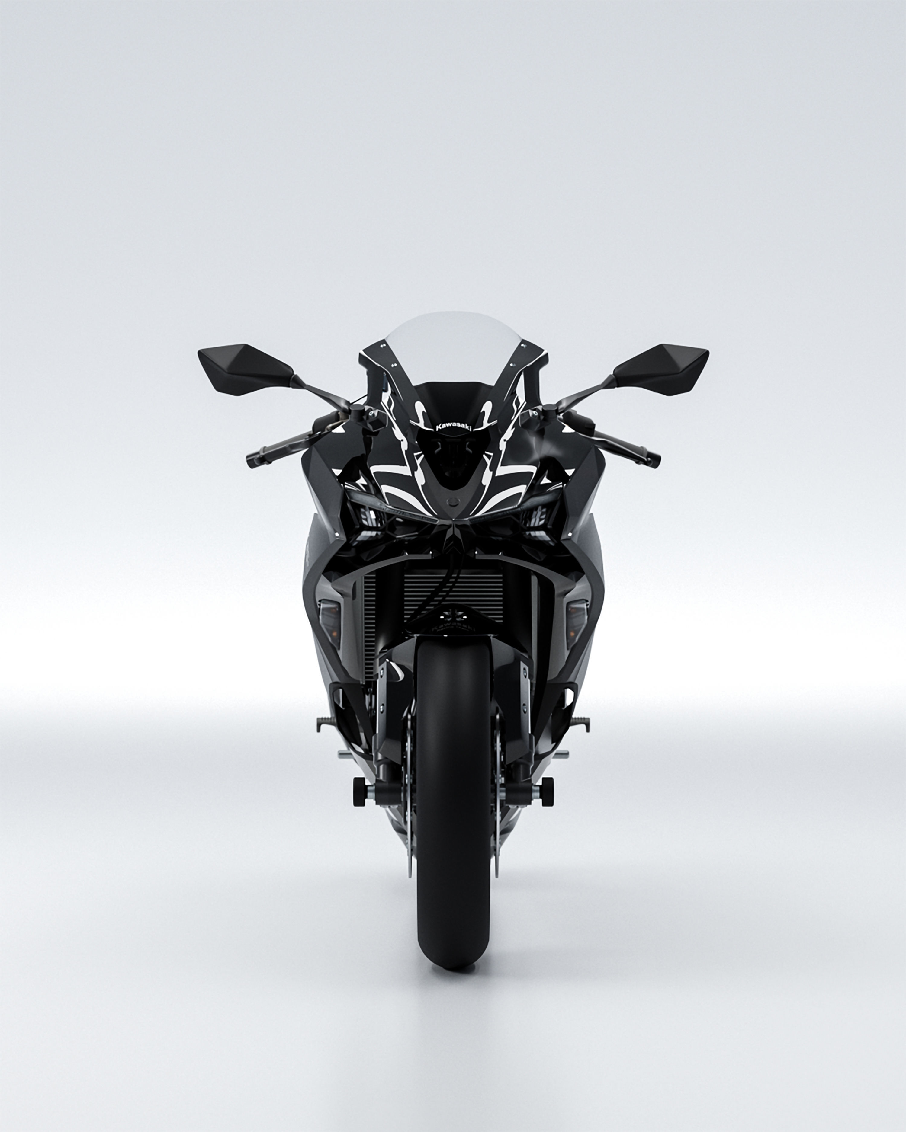 Kawasaki Ninja ZX 25 400 RR 3D model_9