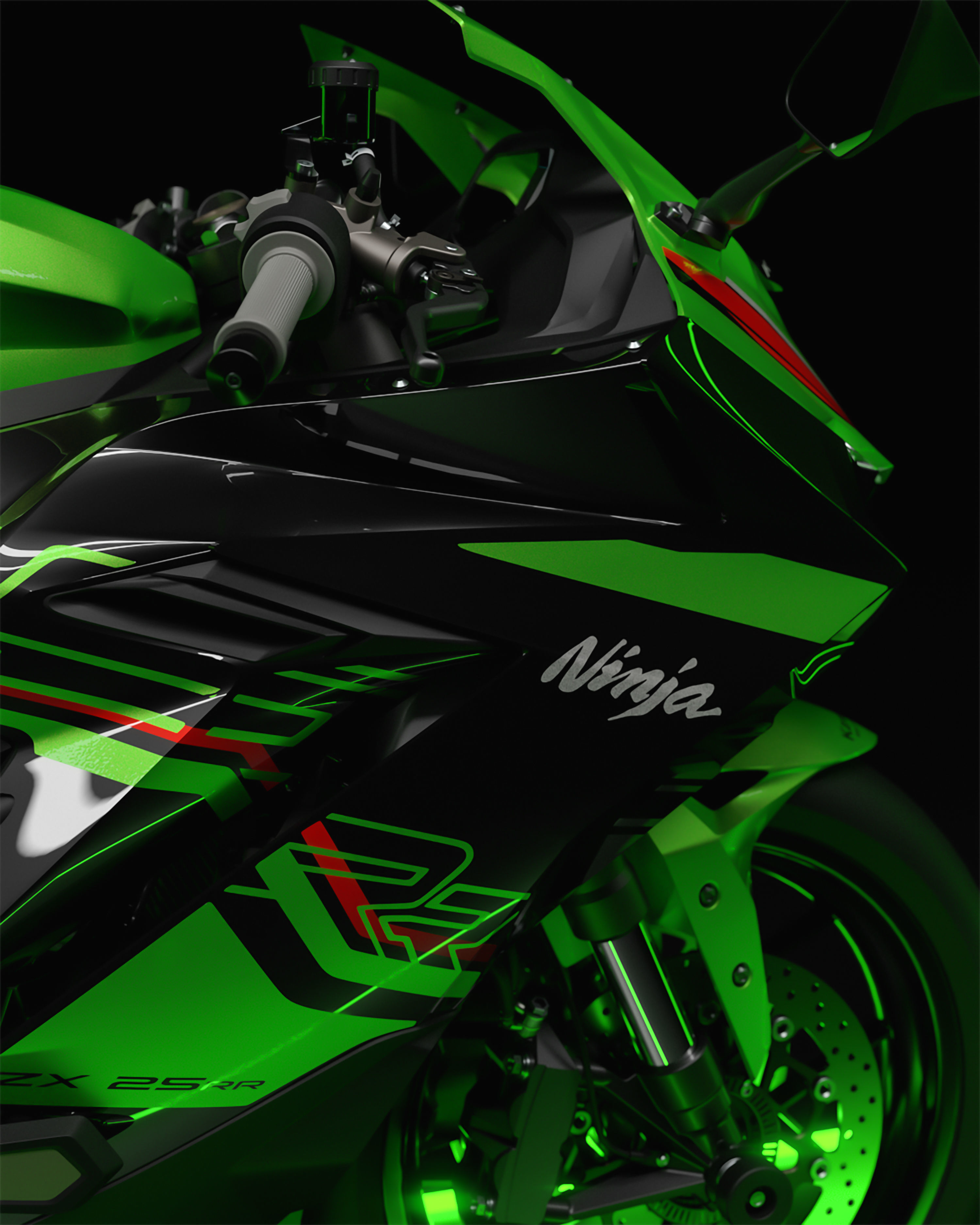 Kawasaki Ninja ZX 25 400 RR 3D model_6