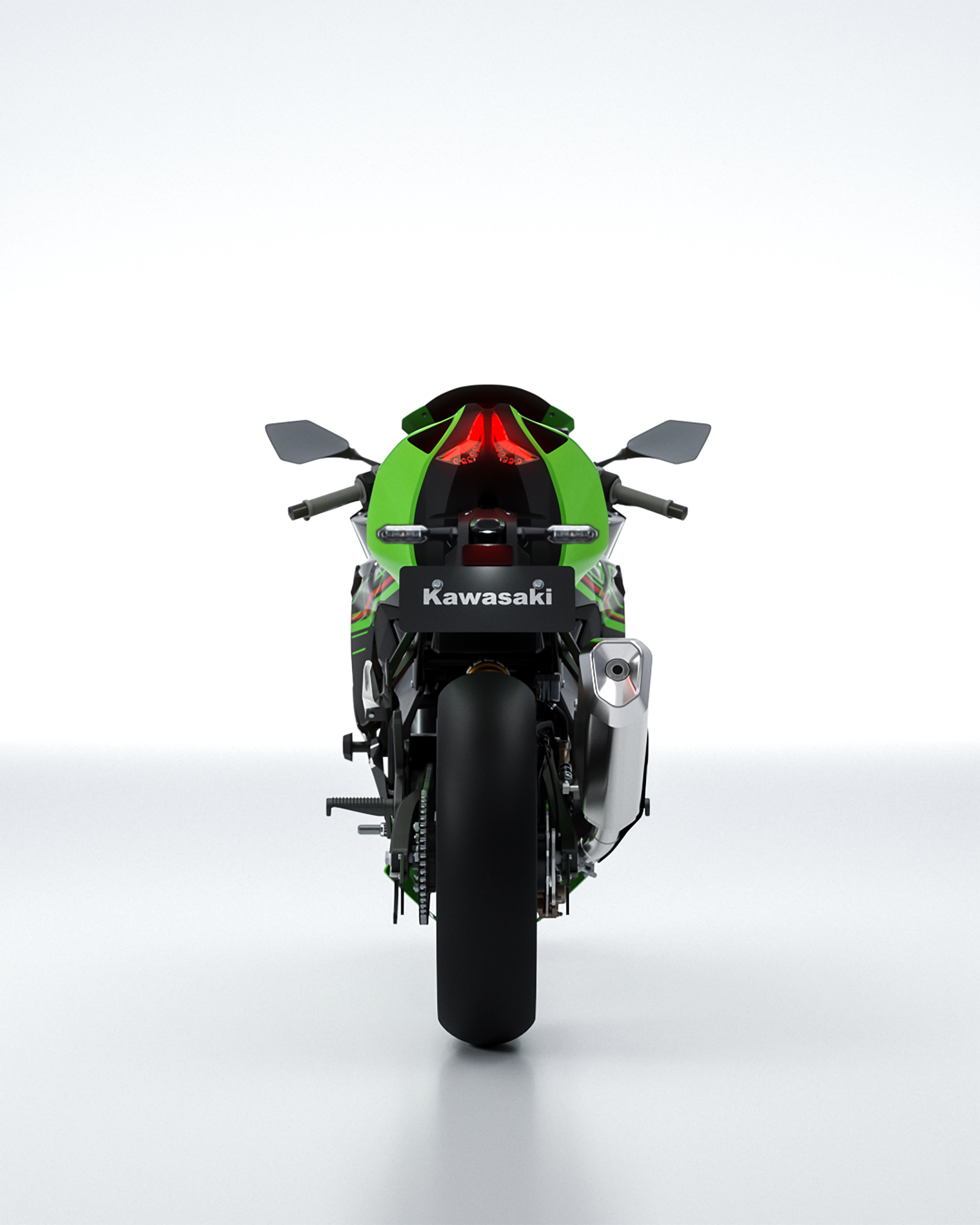 Kawasaki Ninja ZX 25 400 RR 3D model_5