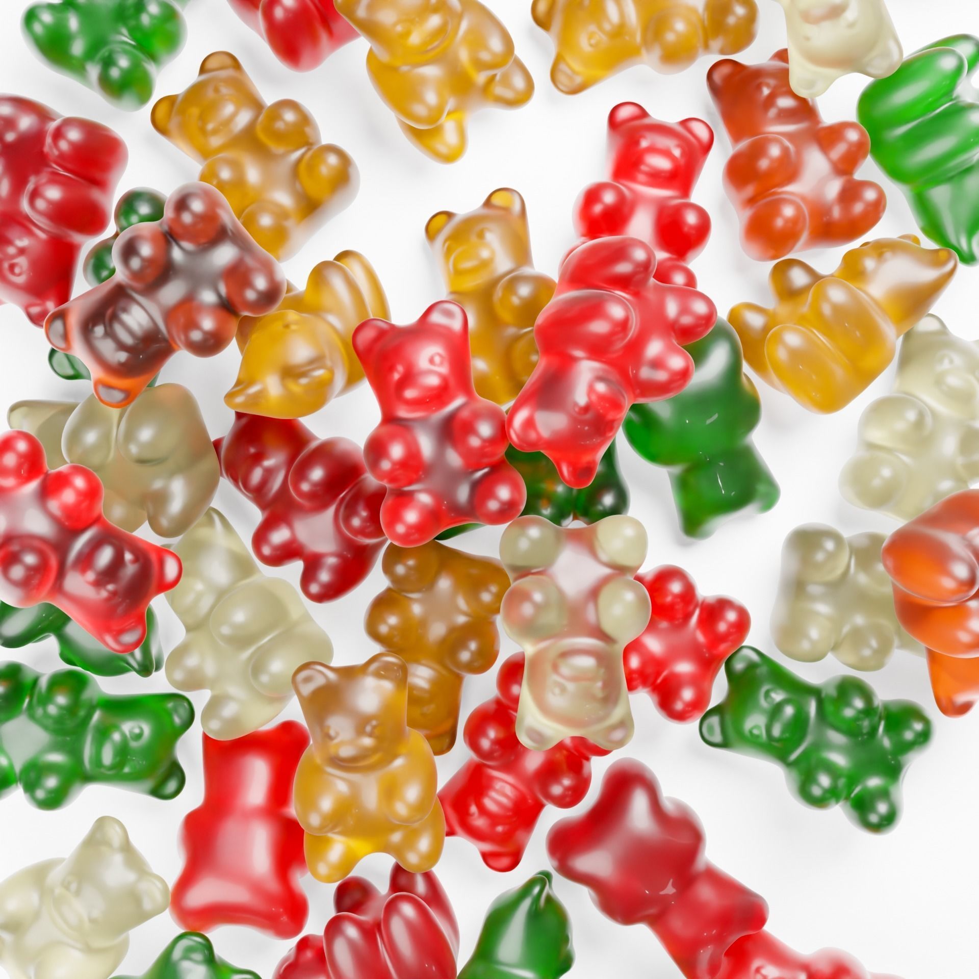 Gummy Bears 3D model_3