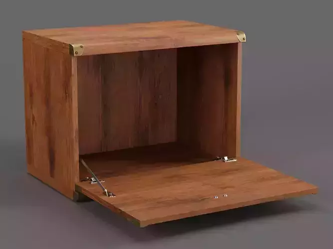 Indiana Shoe Cabinet 3D model