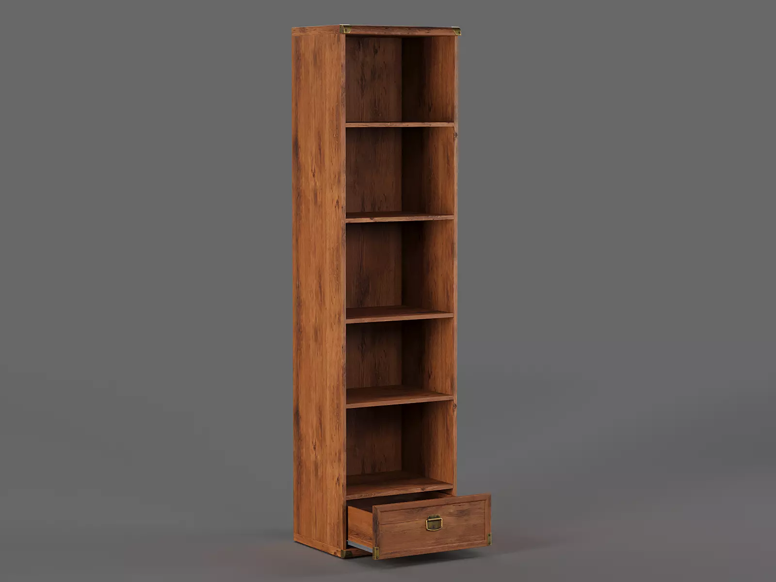 Indiana Bookcase 01 3D model