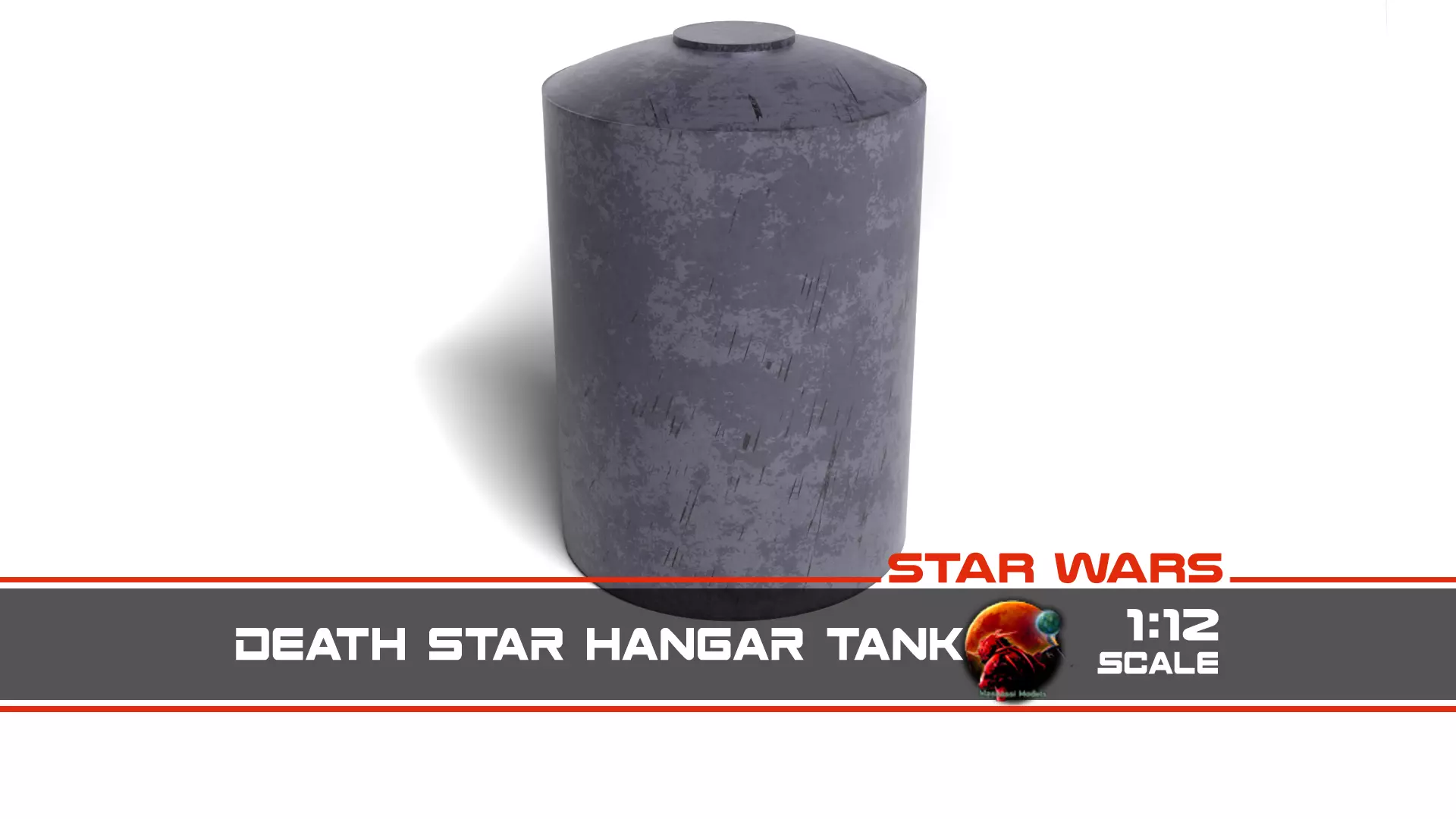 Death Star Hangar Tank 1-12 scale Blackseries  Free 3D print model_0