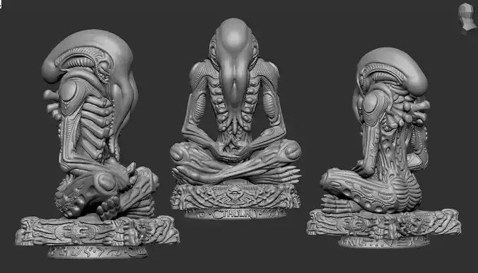 cthulhu   3D print model
