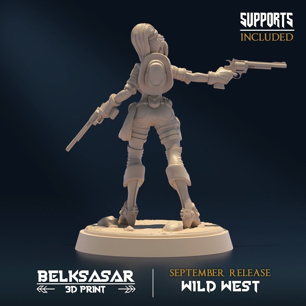 Gunslinger D 3D print model_1