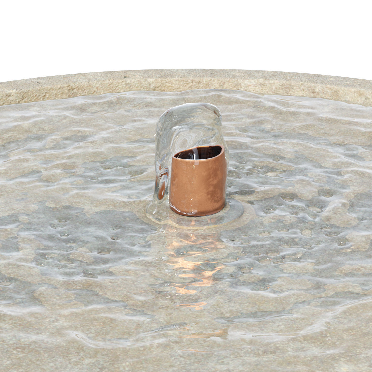 Salinas Fountain 3D model_4