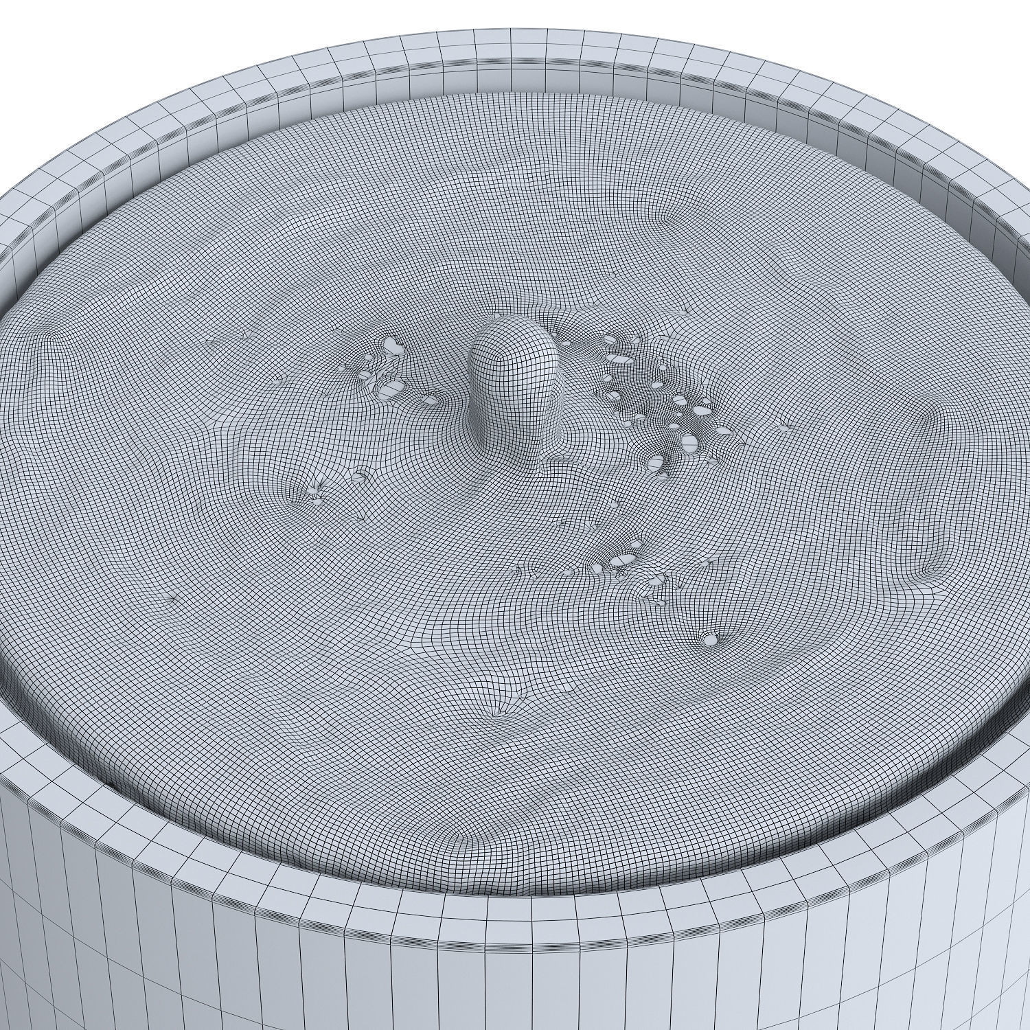 Salinas Fountain 3D model_6