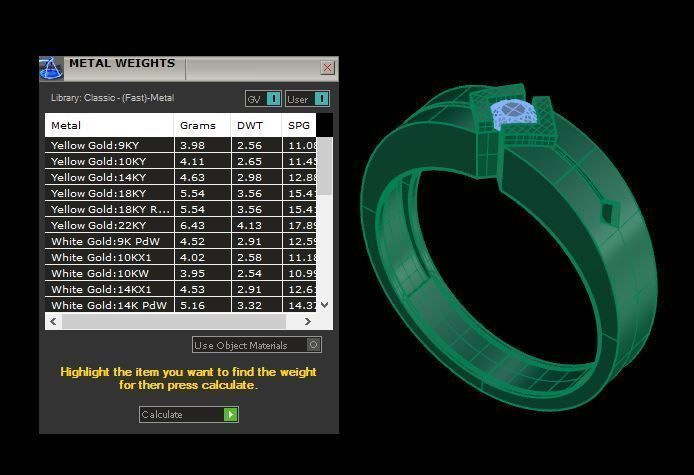 man ring 3D print model_16
