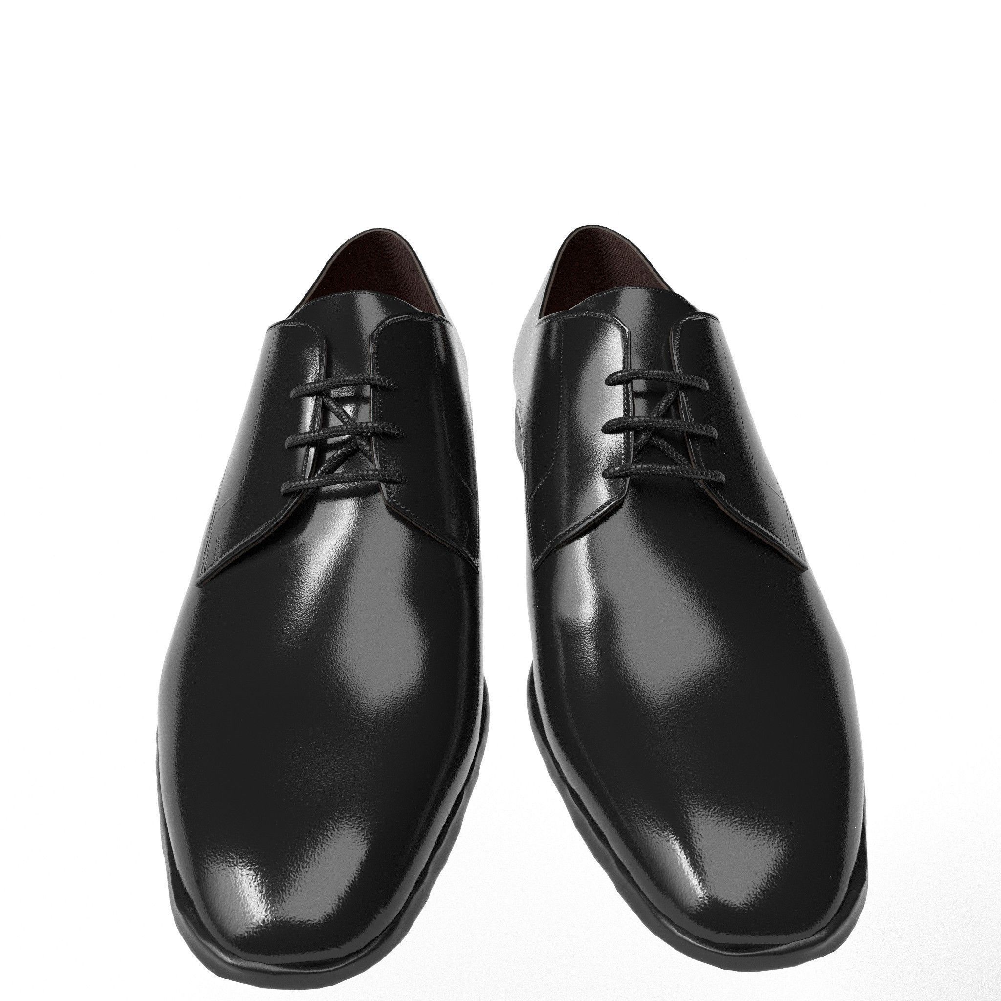 Formula Shoe Low-poly 3D model_2