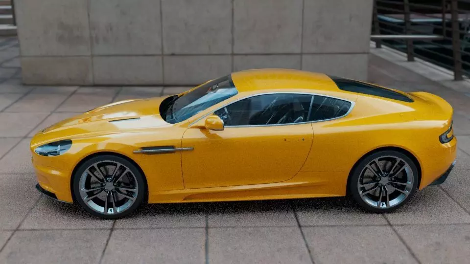 ASTON MARTIN DBX Variants 3D model_0