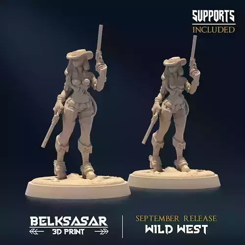 Gunslinger E Nude and Normal