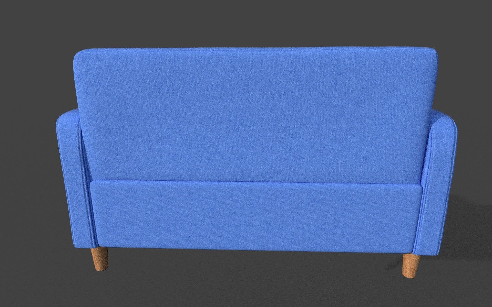 Sofa3d Low-poly 3D model_5