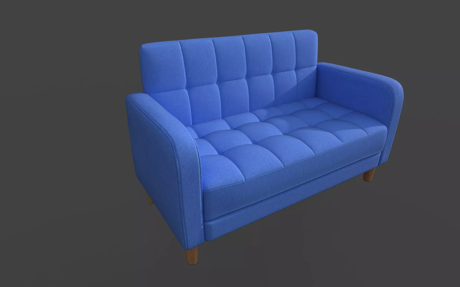 Sofa3d Low-poly 3D model_0