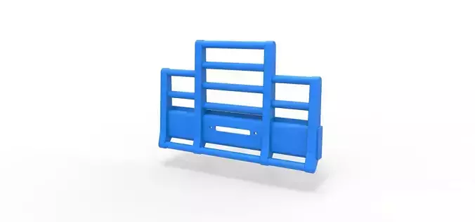 Moose bumper for semi truck V1 Scale 1 to 25