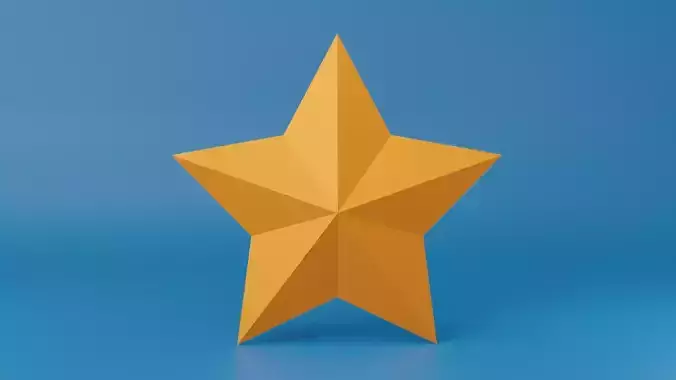 Orange Star Icon