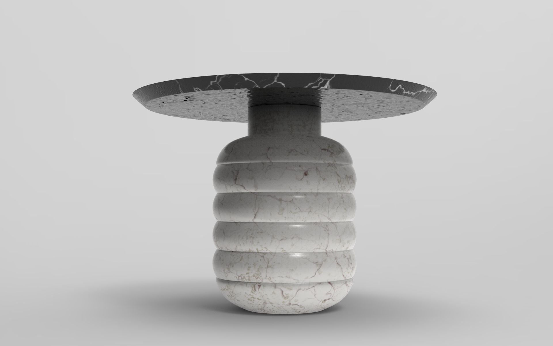 Zimptra Coffee Table Low-poly 3D model_2